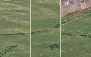 Torcida picha campo de treinamento do Botafogo-SP sem vitórias