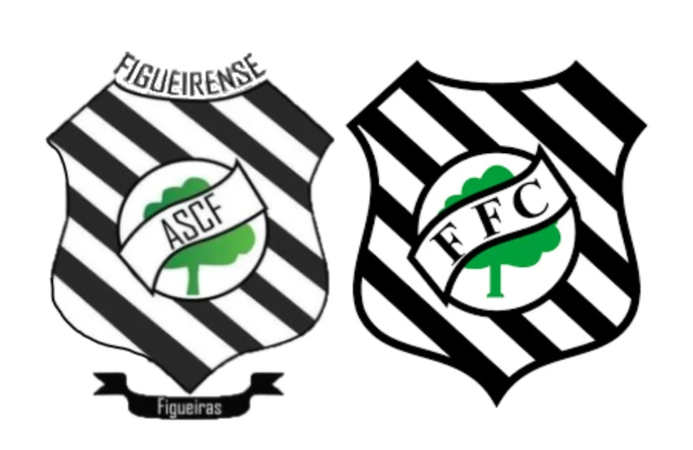 Escudos ASC Figueirense e Figueirense do Brasil
