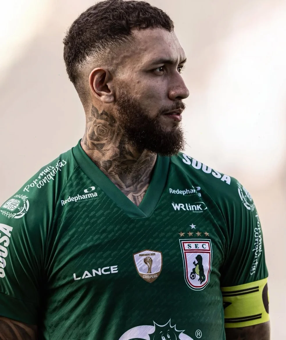 Diego Viana pelo Sousa em treino e jogo