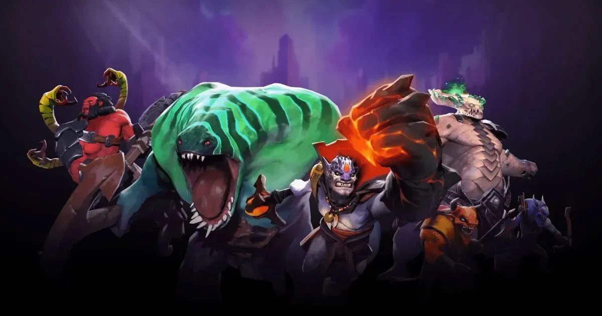 Banner Dota 2 destacando replays acima de 8500