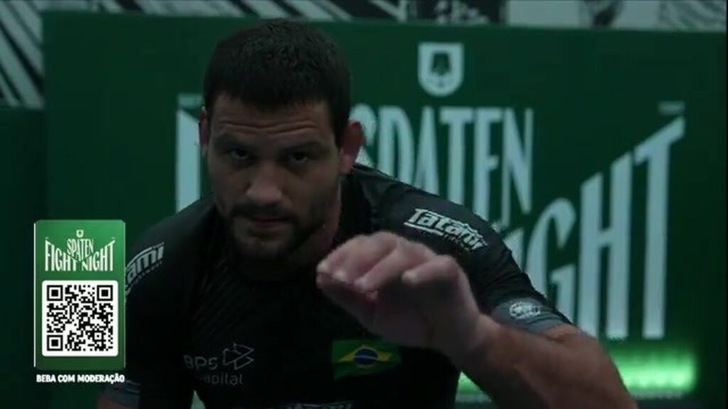 Alex Poatan Pereira em imagem promocional do filme Onslaught