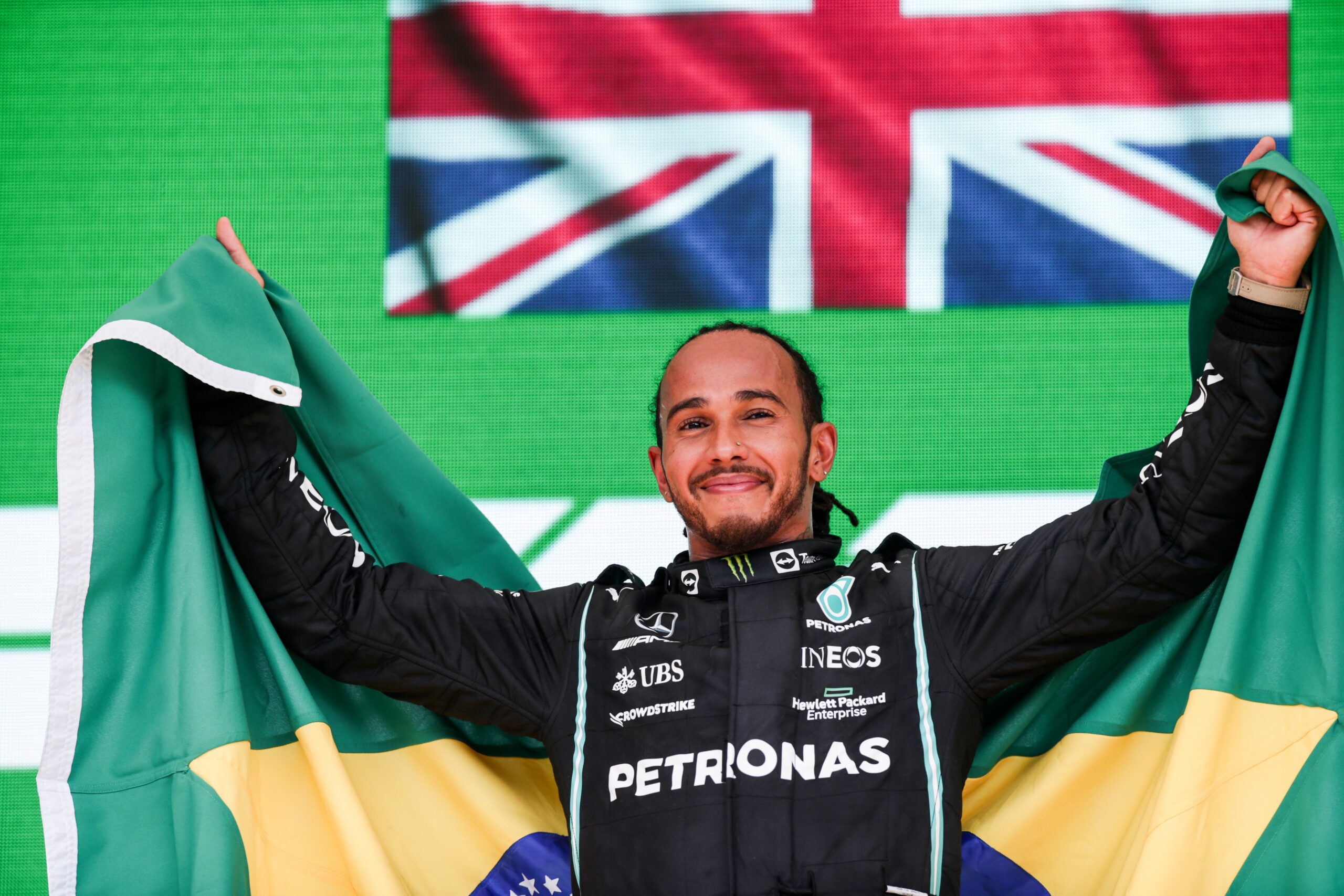 Lewis Hamilton, que disse que vai torcer pelo Brasil na Copa de 2026