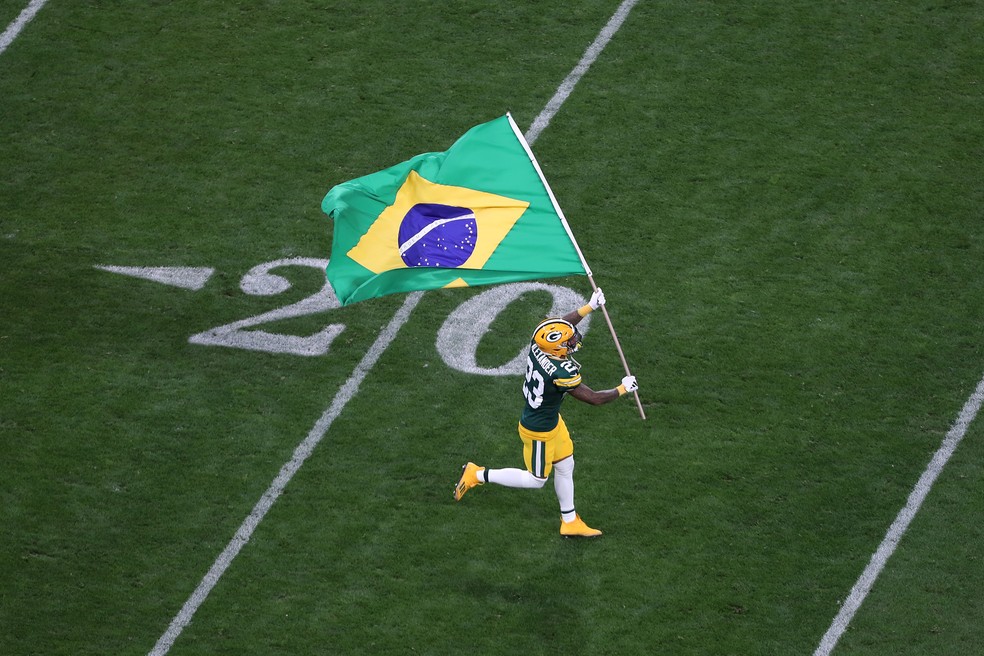 Torcida no Maracanã durante NFL Rio Game
