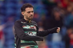 Bernardo Silva Real Madrid em aquecimento — Getty Images