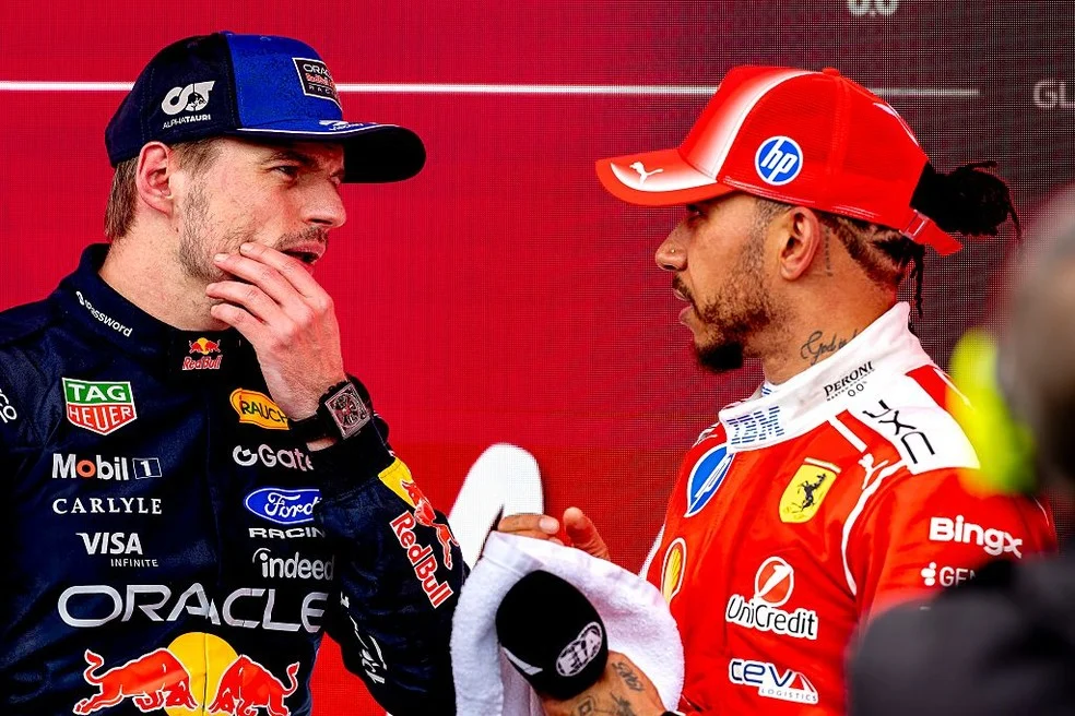 Max Verstappen e Lewis Hamilton — barreiras financeiras