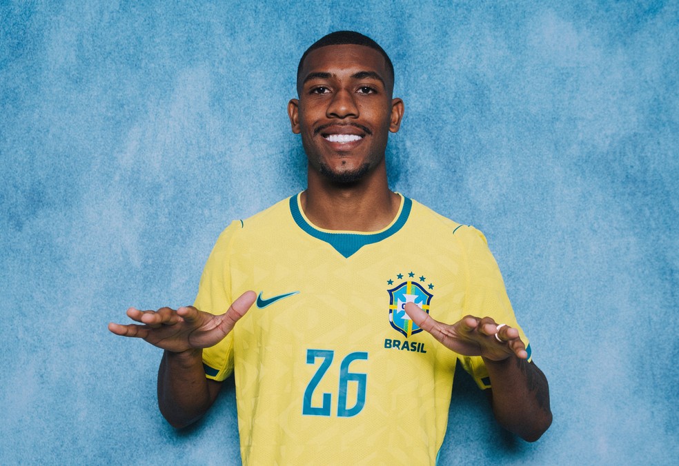 Rayan seleção brasileira posa para ensaio — Getty Images