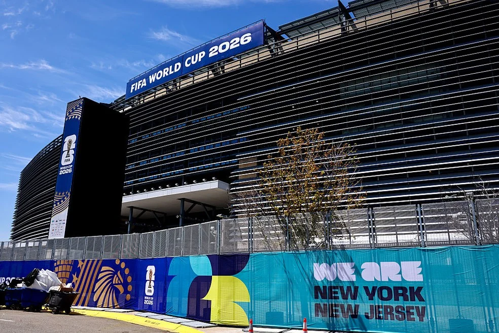 França x Senegal no MetLife Stadium antes da partida