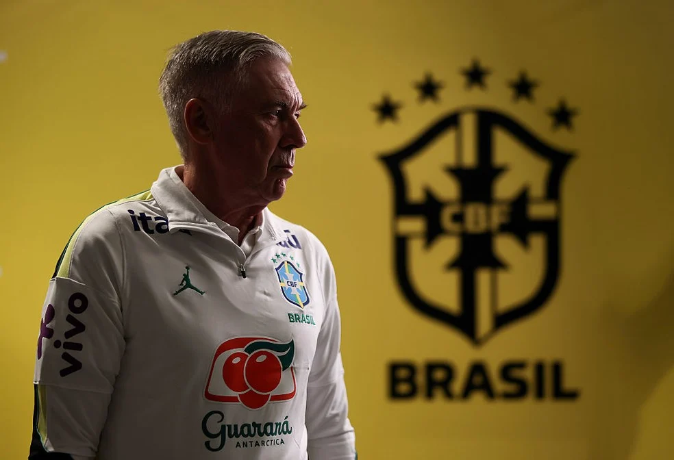 Carlo Ancelotti - técnico da Seleção comemorando 67 anos