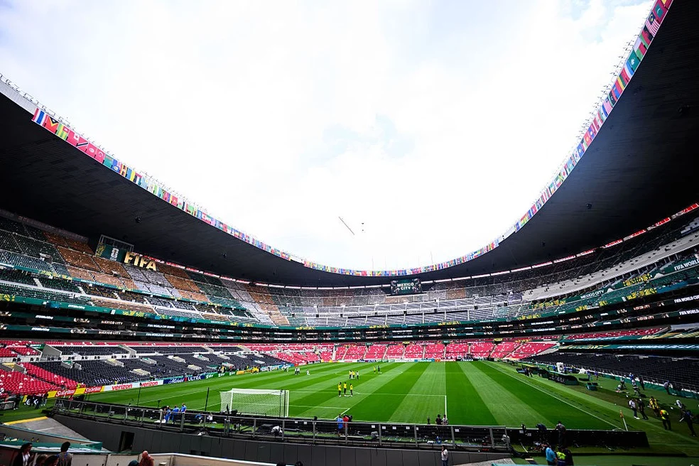 República Tcheca x México no Estádio Azteca