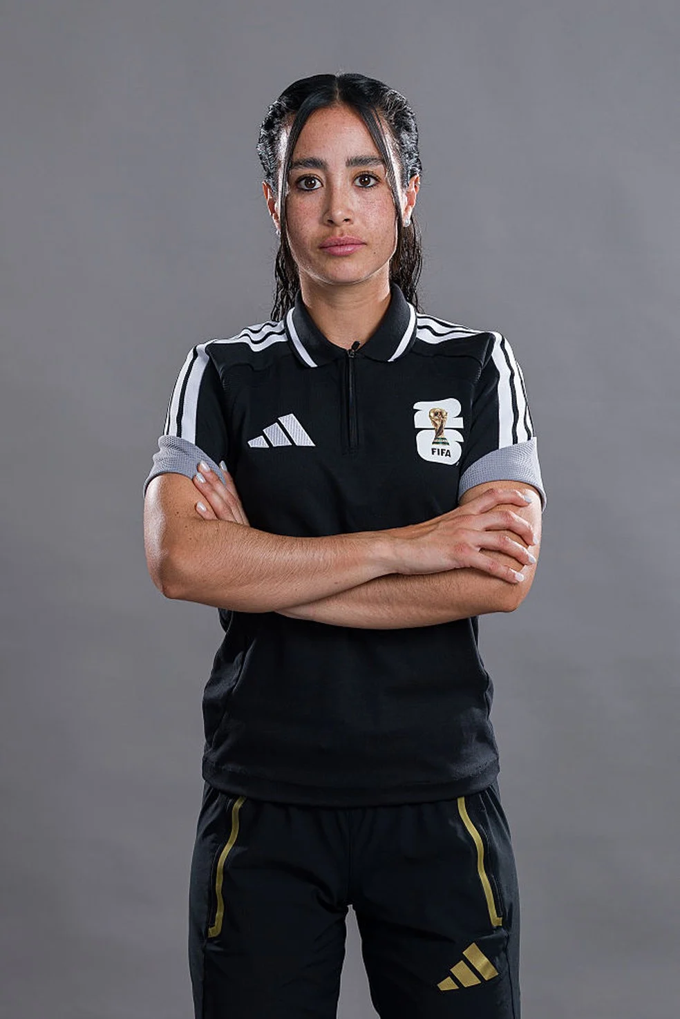 Katia García em atuação como árbitra — Katia García