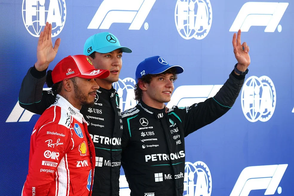Top 3 do grid de largada da F1 no GP de Barcelona - GP de Barcelona