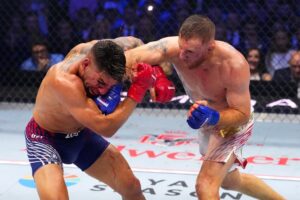 Gaethje vence Topuria e unifica o cinturão dos leves