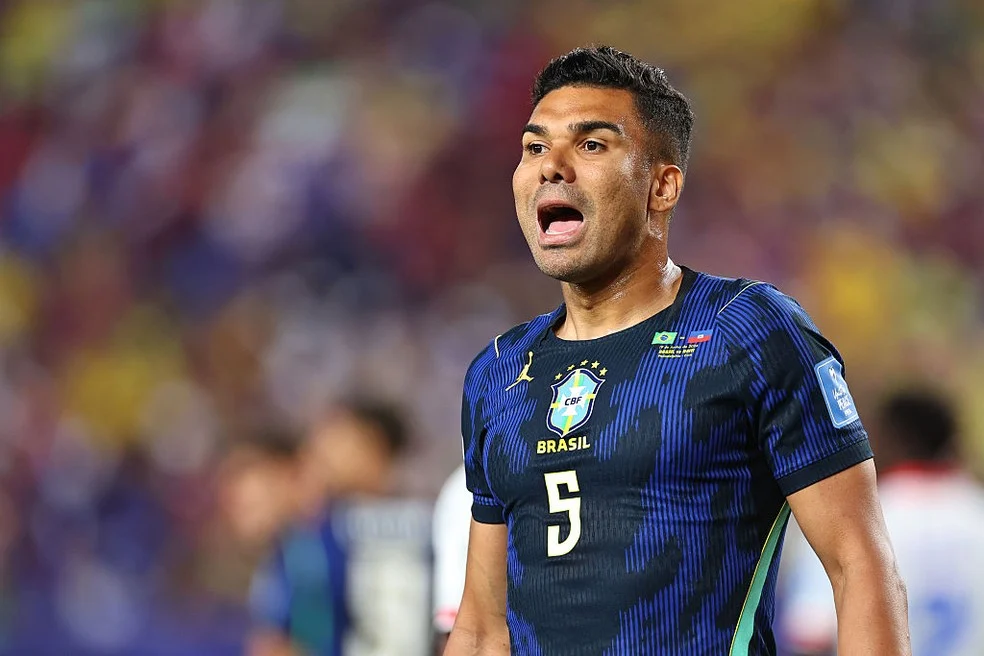 Casemiro em ação — Ranking físico da Seleção