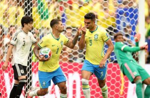 Casemiro e Bruno Guimarães em destaque no Cartola da Copa