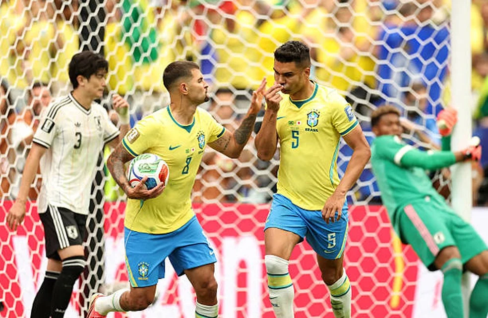 Casemiro e Bruno Guimarães em destaque no Cartola da Copa
