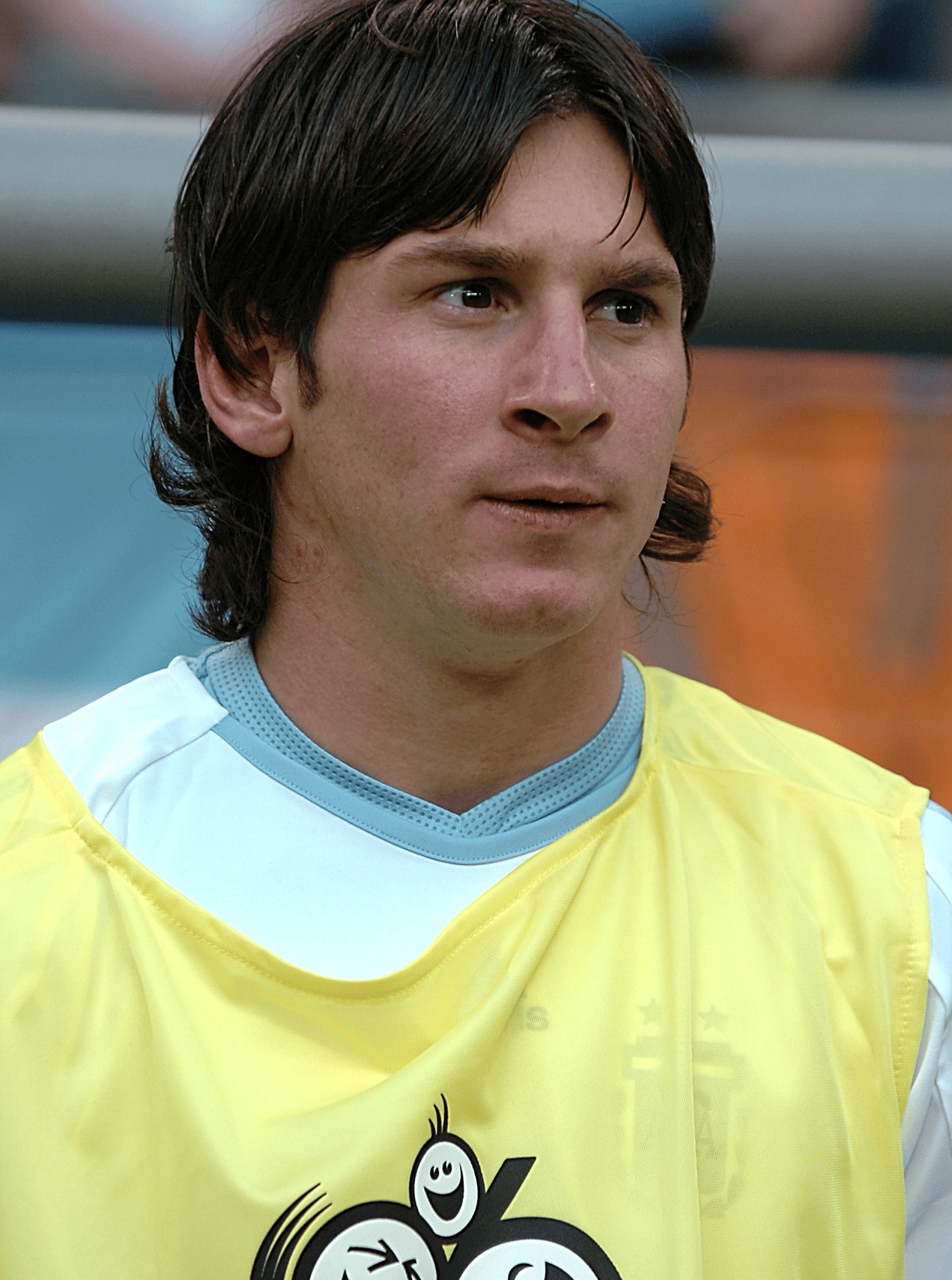 Messi Antes e depois em Copas - GIF