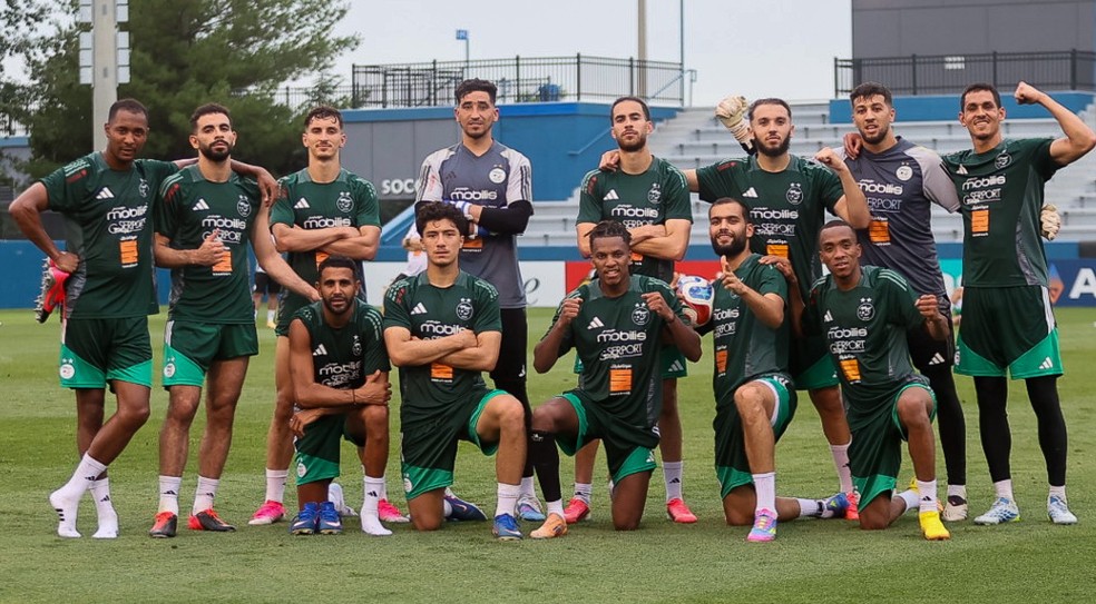 Argélia amistoso Kansas City: seleção em treino nos EUA — Argélia amistoso Kansas City