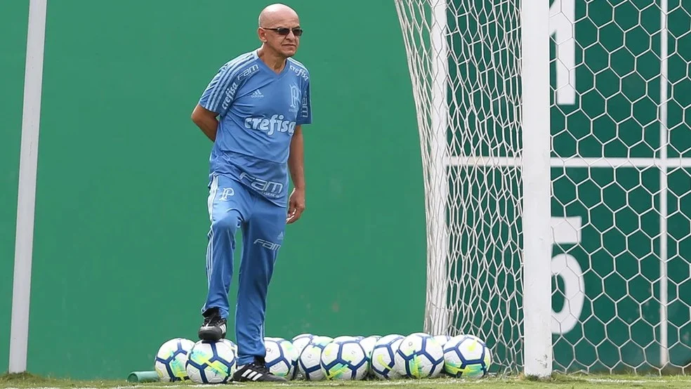 Serginho Palmeiras como massagista do clube e da Seleção Brasileira