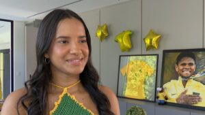 Mayara Santos fala sobre Douglas Santos durante entrevista