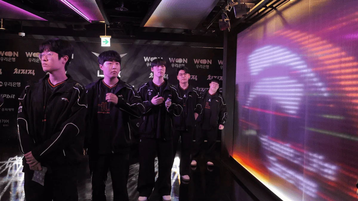 Hanwha Life Esports MSI em formação no time