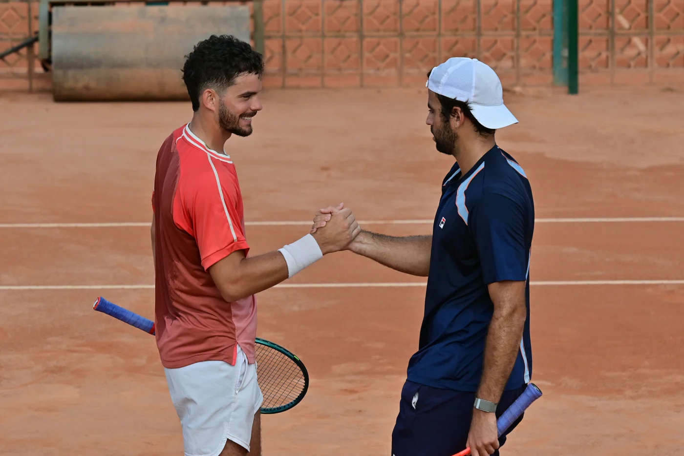Duplas brasileiras no challenger de Assunção em ação
