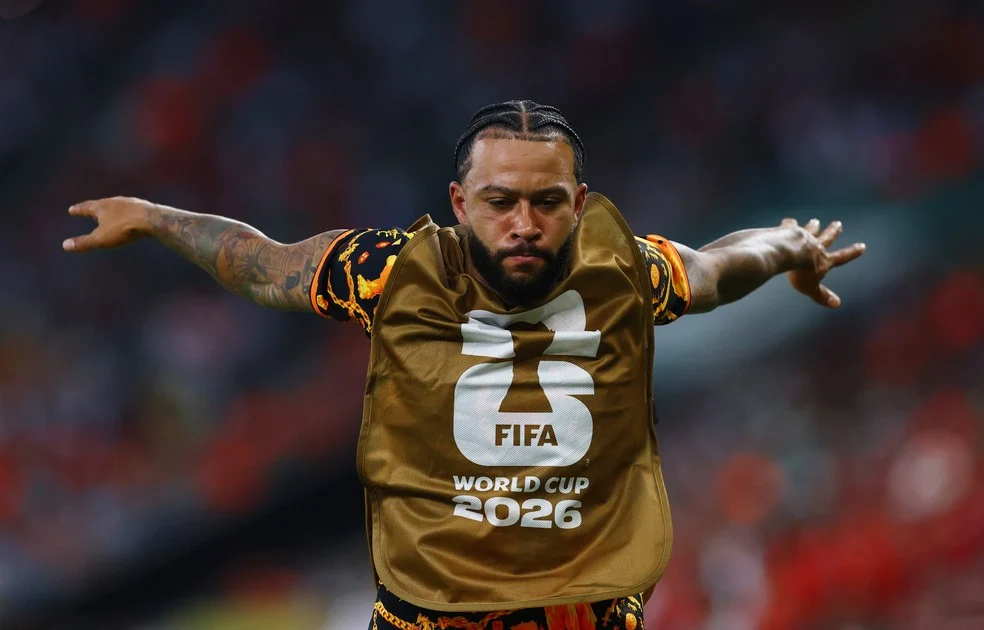 Memphis Depay em ação — Copa do Mundo de Memphis