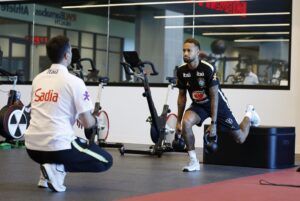 Neymar exames CBF em fisioterapia
