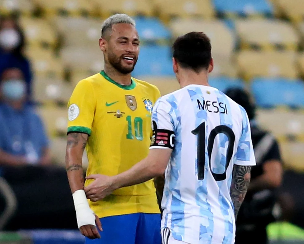 Messi e Neymar na despedida Copa do Mundo