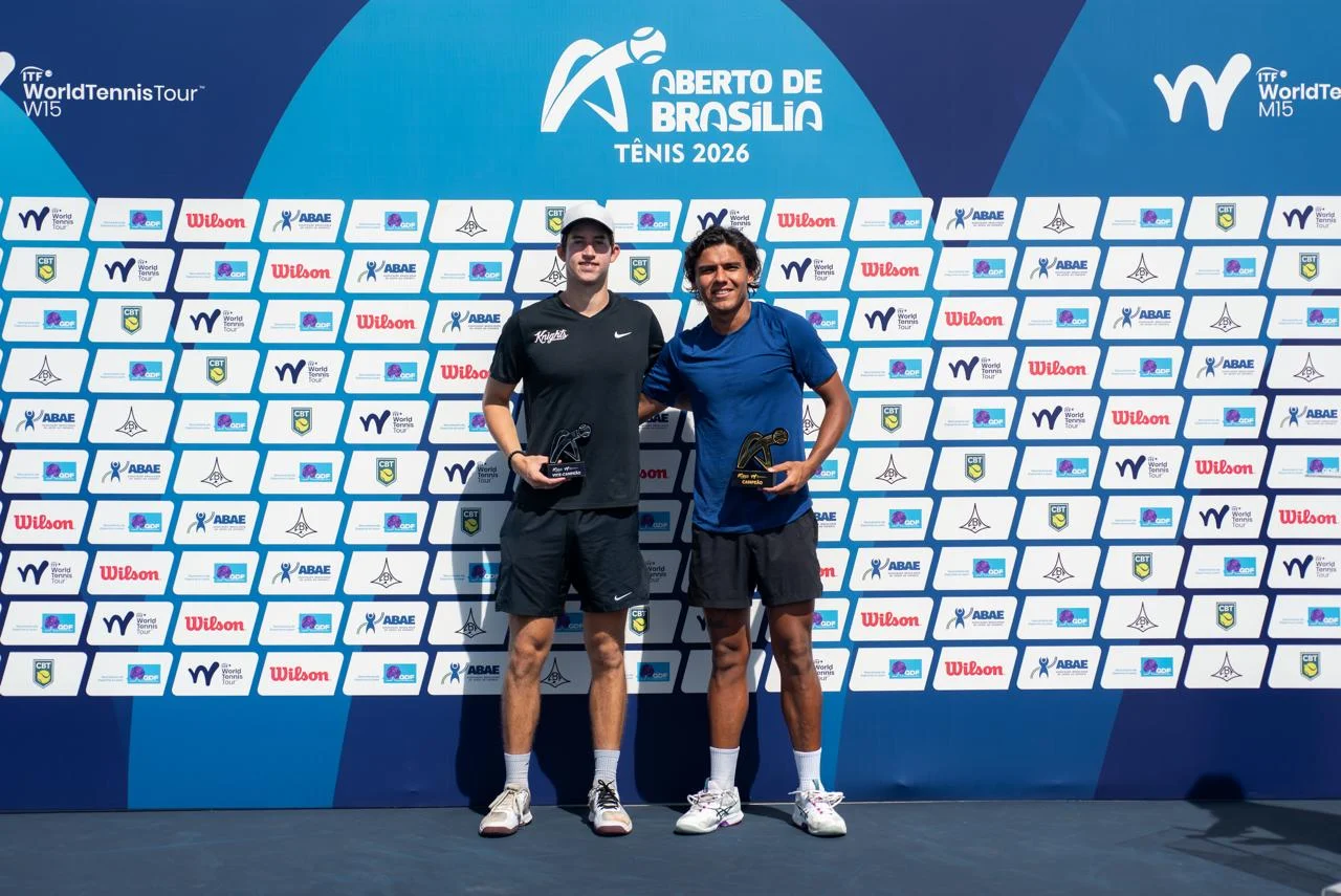 Nicolas Oliveira vice-campeonato no Aberto de Brasília em quadra
