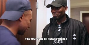 Pogba visita seleção: encontro com Mbappé no hotel