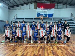 Time de Ponta Porã para o Mundial Escolar de Basquete