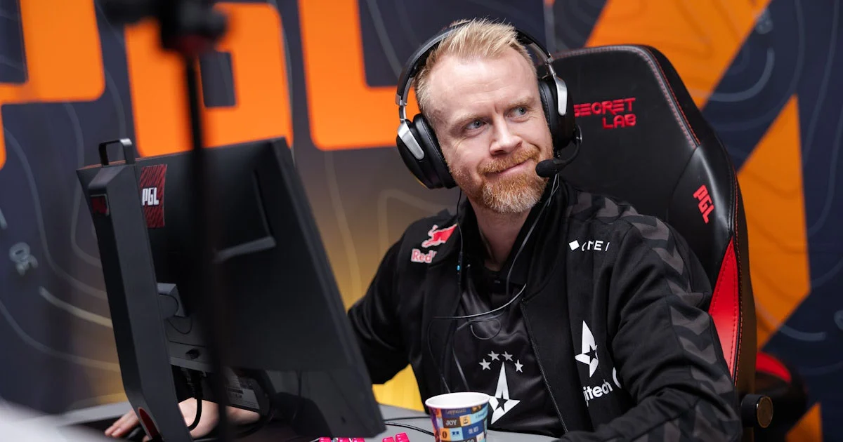 ruggah em ação pela Astralis: saída de ruggah anunciada