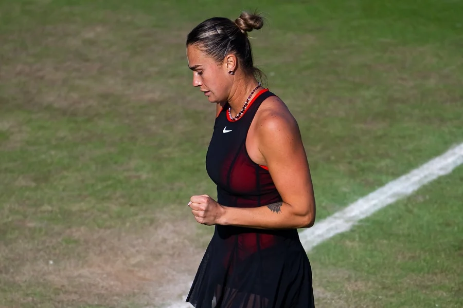 Sabalenka vibra em quadra: Sabalenka elogia rival