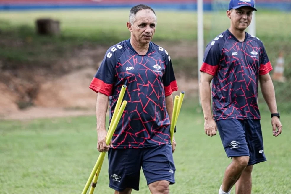 Tostão técnico do Piauí em preparação para Piauí x Maguary