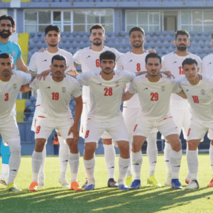 Seleção do Irã durante preparação para a Copa do Mundo 2026 em Antalya, Turquia