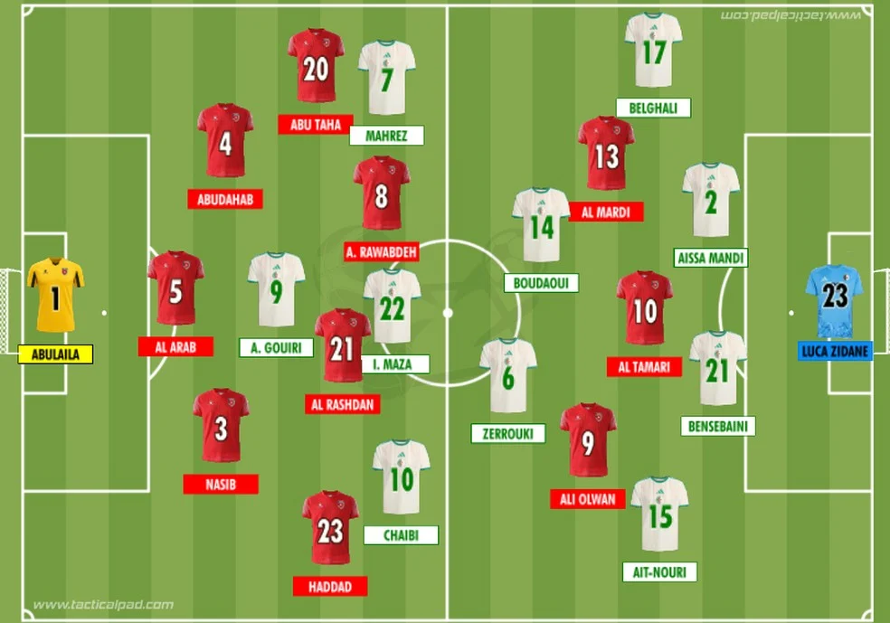 Argélia e Jordânia em San Francisco - partida da Copa do Mundo 2026