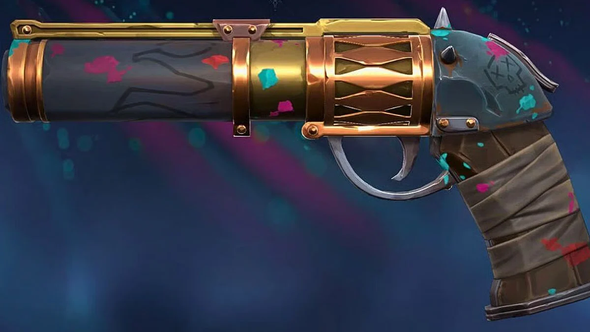 Skin Arcane Sheriff do VALORANT