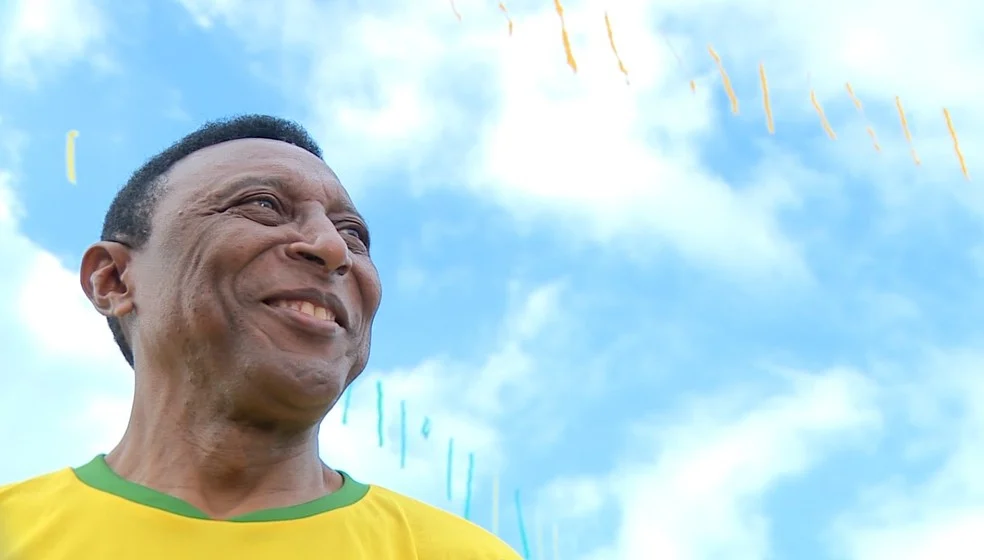 Sósia de Pelé nas ruas de Sumaré