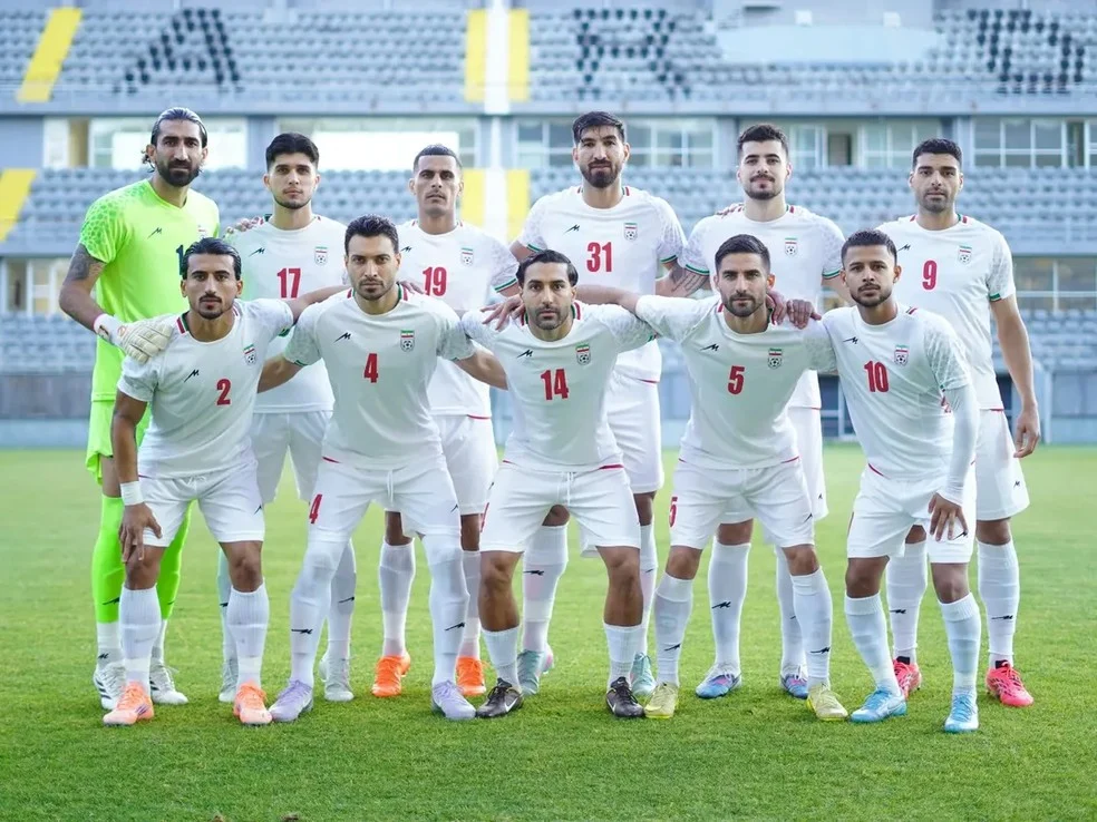 Irã na Copa: seleção busca melhor campanha — Foto: Divulgação/FFIRI