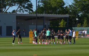 Treino aberto da Seleção Brasileira comandado por Ancelotti em Nova Jersey