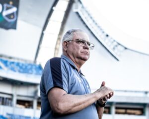 Waguinho Dias durante jogo pelo ABC