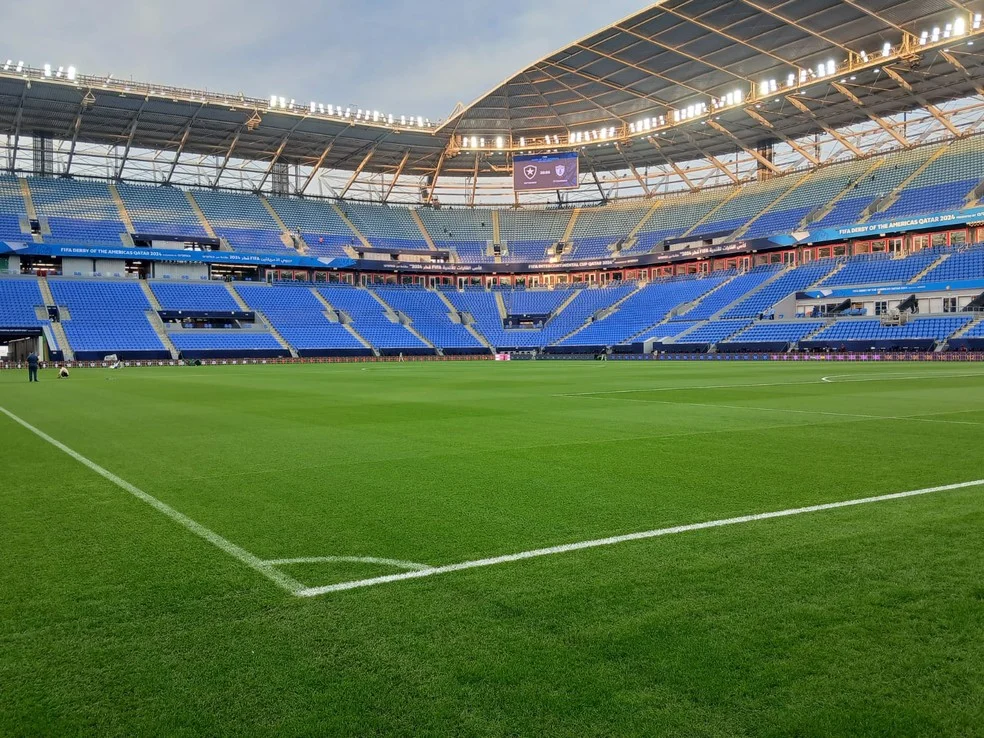 Estádio 974 em Doha — um dos estádios de Copas do Mundo