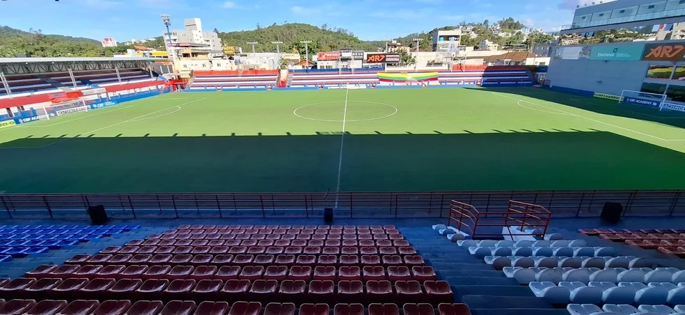 Imagem do jogo Brusque x Santa Cruz na Arena Simon - Brusque x Santa Cruz