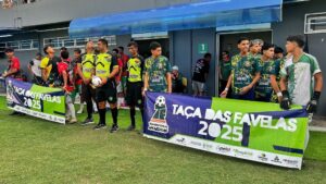 Atletas durante a Taça das Favelas Amazonas 2025