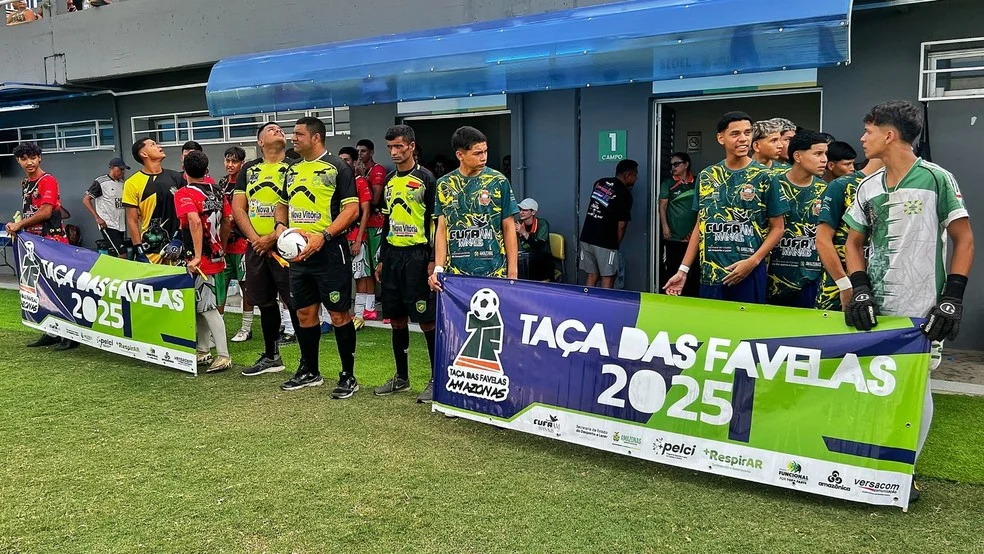 Atletas durante a Taça das Favelas Amazonas 2025