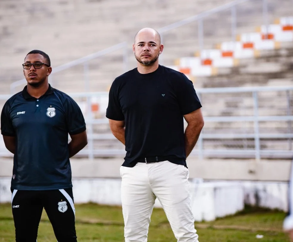 Adriano Souza com o Treze na Série D