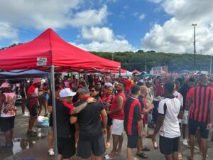 Torcedores do Vitória no Barradão — Agressões no Barradão