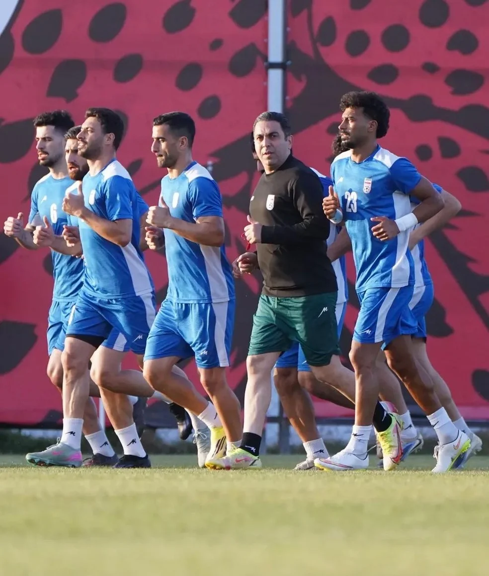 Jogadores do Irã treinam em Tijuana - Irã amistosos cancelados