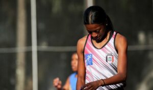 Victoria Campos no Paulista Sub-20 de Atletismo