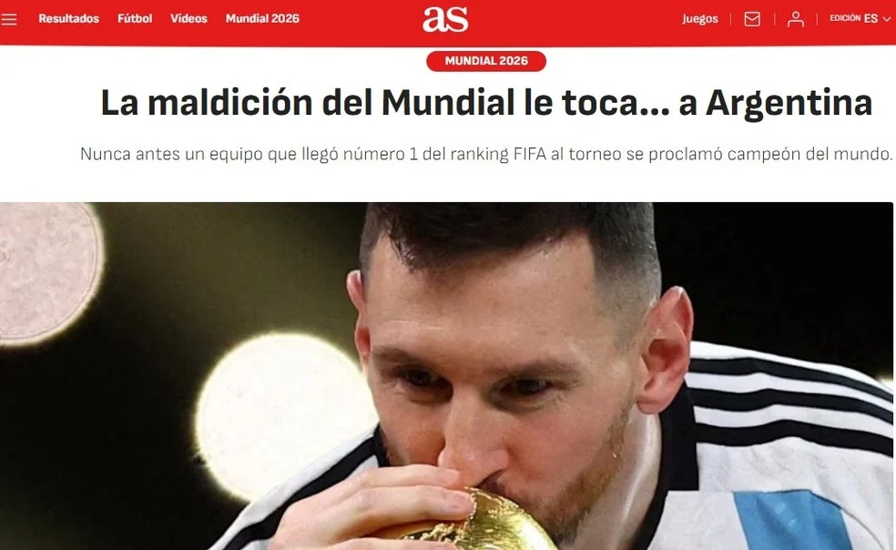 Argentina tenta quebrar tabu histórico na defesa do título